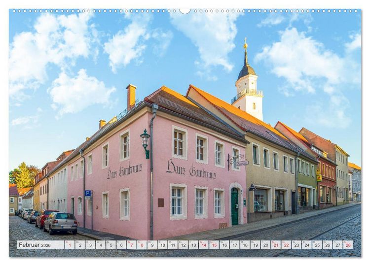 Produktbild: Bischofswerda Impressionen (hochwertiger Premium Wandkalender 2026 DIN A2 quer), Kunstdruck in Hochglanz