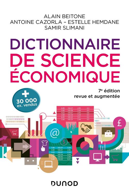 Produktbild: Dictionnaire de science &eacute;conomique - 7e &eacute;d.
