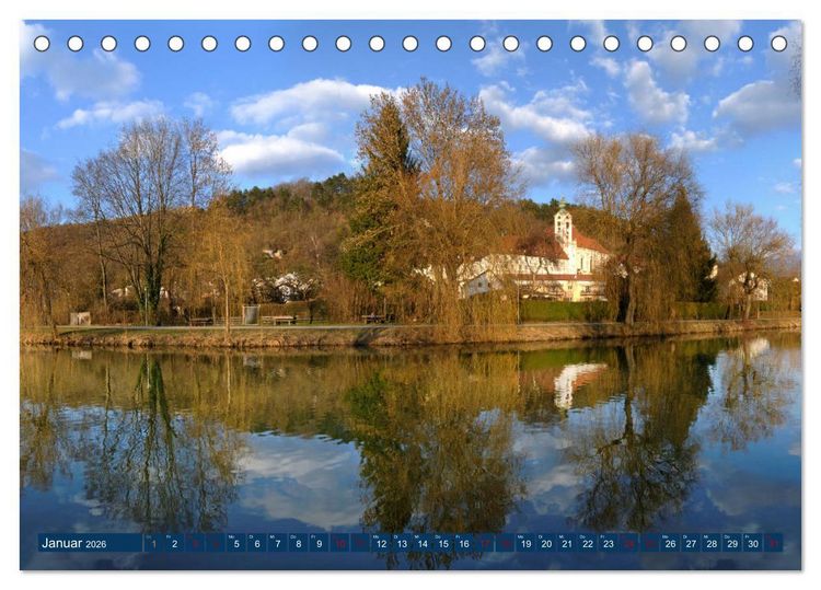 Produktbild: Im Altm&uuml;hltal (Tischkalender 2026 DIN A5 quer), CALVENDO Monatskalender