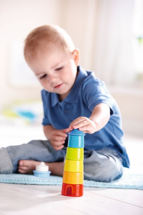 Produktbild: HABA Stapelspiel Leuchtturm