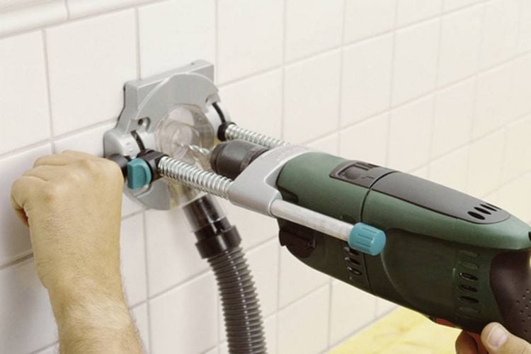 Produktbild: Wolfcraft Tecmobil Mobiler Bohrst&auml;nder (L x B x H) 265 x 150 x 295mm