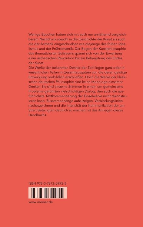 Produktbild: Fr&uuml;her Idealismus und Fr&uuml;hromantik