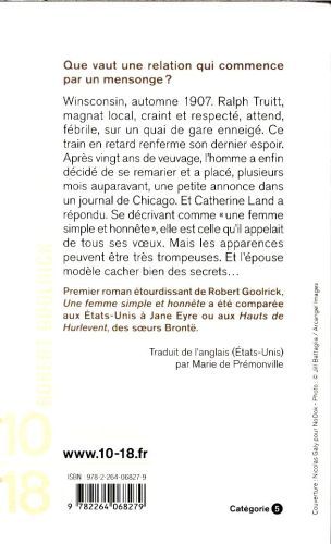 Produktbild: Une femme simple et honn&ecirc;te