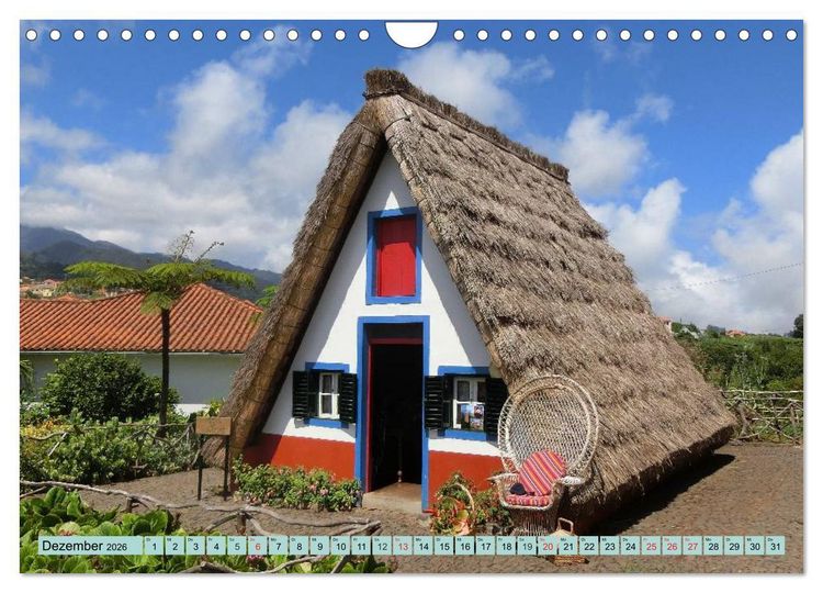 Produktbild: Die Insel Madeira (Wandkalender 2026 DIN A4 quer), CALVENDO Monatskalender