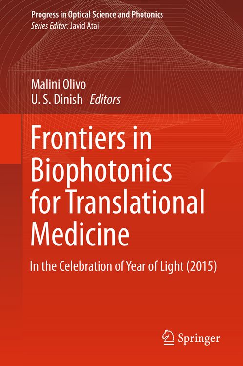 Produktbild: Frontiers in Biophotonics for Translational Medicine