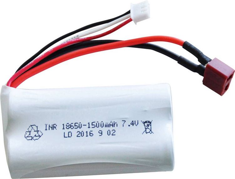 Produktbild: Amewi Modellbau-Akkupack (LiIon) 7.4V 1500 mAh Zellen-Zahl: 2 Racingpack T-Stecksystem