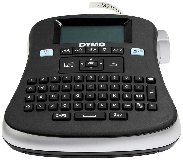 Produktbild: DYMO&reg; LabelManager 210D+, Eingabetastatur QWERTZ mit Aufbewahrungskoffer und Netzadapter