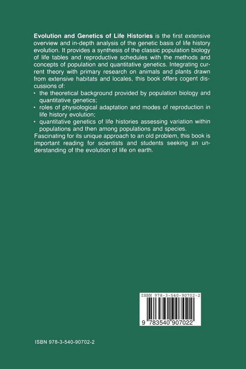 Produktbild: Evolution and Genetics of Life Histories