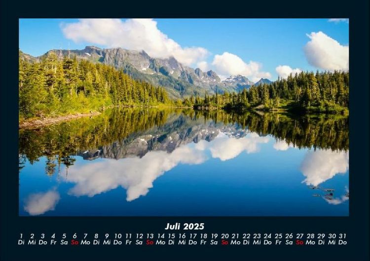 Produktbild: Die Seen der Erde 2025 Fotokalender DIN A4