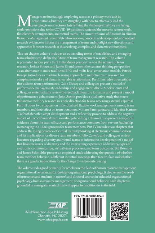 Produktbild: Managing Team Centricity in Modern Organizations