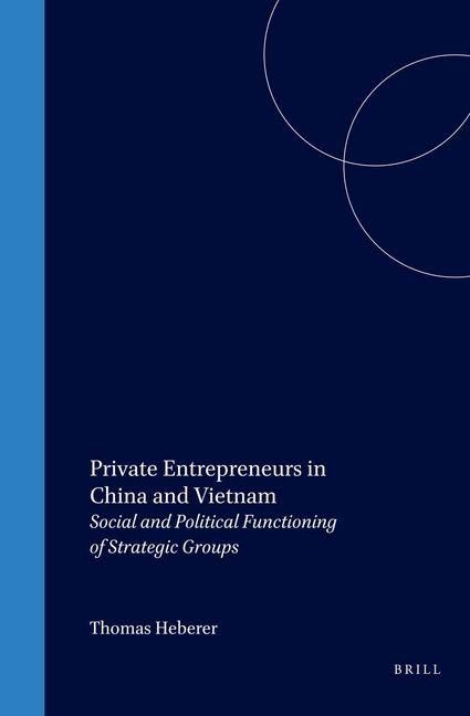 Produktbild: Private Entrepreneurs in China and Vietnam