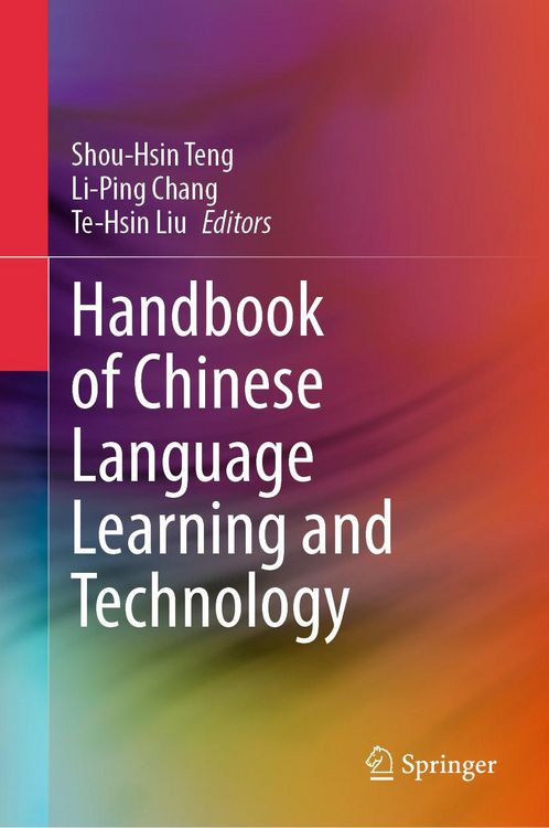 Produktbild: Handbook of Chinese Language Learning and Technology