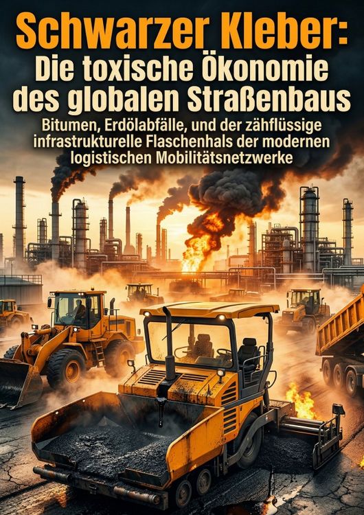 Produktbild: Schwarzer Kleber: Die toxische &Ouml;konomie des globalen Stra&szlig;enbaus