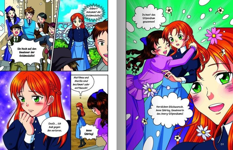 Produktbild: MANHWA &ndash; Klassiker f&uuml;r Kids &ndash; Anne auf Green Gables
