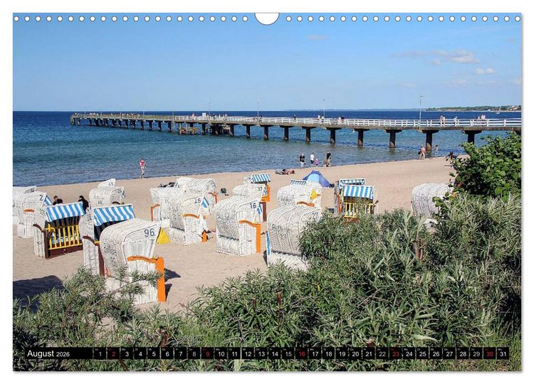 Produktbild: Timmendorfer Strand (Wandkalender 2026 DIN A3 quer), CALVENDO Monatskalender
