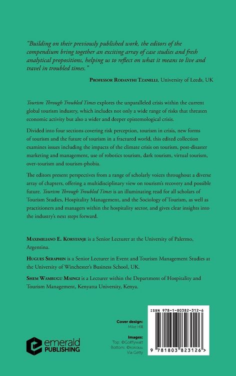 Produktbild: Tourism Through Troubled Times