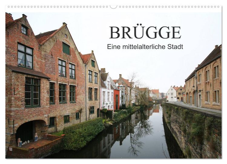 Produktbild: Br&uuml;gge - Eine mittelalterliche Stadt (Wandkalender 2026 DIN A2 quer), CALVENDO Monatskalender