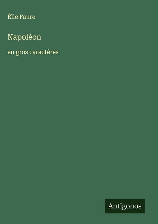Produktbild: Napol&eacute;on