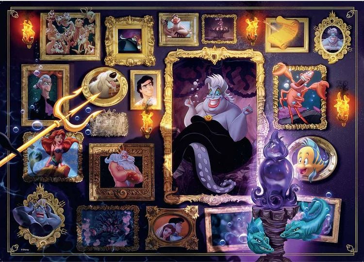 Produktbild: Erwachsenenpuzzle 1000 Teile - Disney Villainous - Ursula