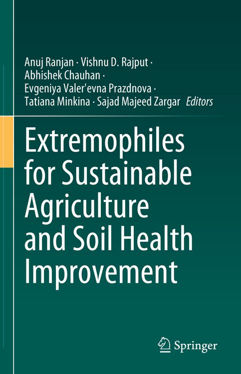Produktbild: Extremophiles for Sustainable Agriculture and Soil Health Improvement
