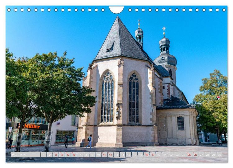 Produktbild: Bruchsal Inside (Wandkalender 2026 DIN A4 quer), CALVENDO Monatskalender