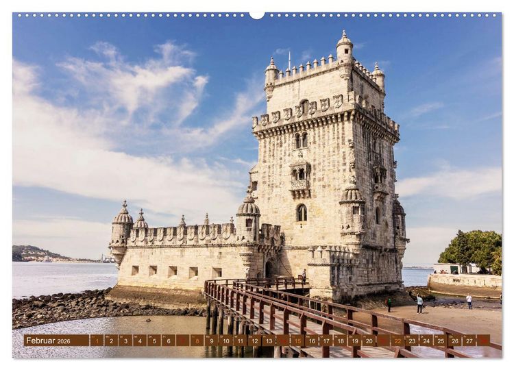 Produktbild: Faszinierende St&auml;dte Westeuropas - von Lissabon bis Antwerpen (hochwertiger Premium Wandkalender 2026 DIN A2 quer), Kunstdruck in Hochglanz
