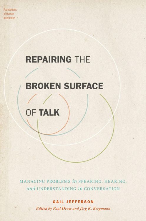 Produktbild: Repairing the Broken Surface of Talk