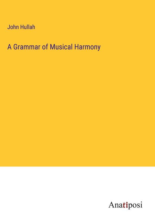 Produktbild: A Grammar of Musical Harmony