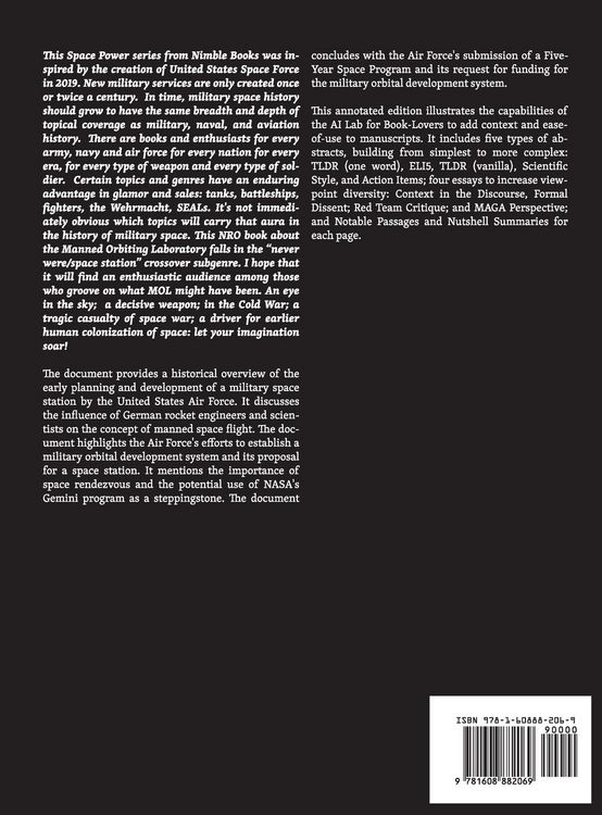 Produktbild: Manned Orbiting Laboratory Compendium