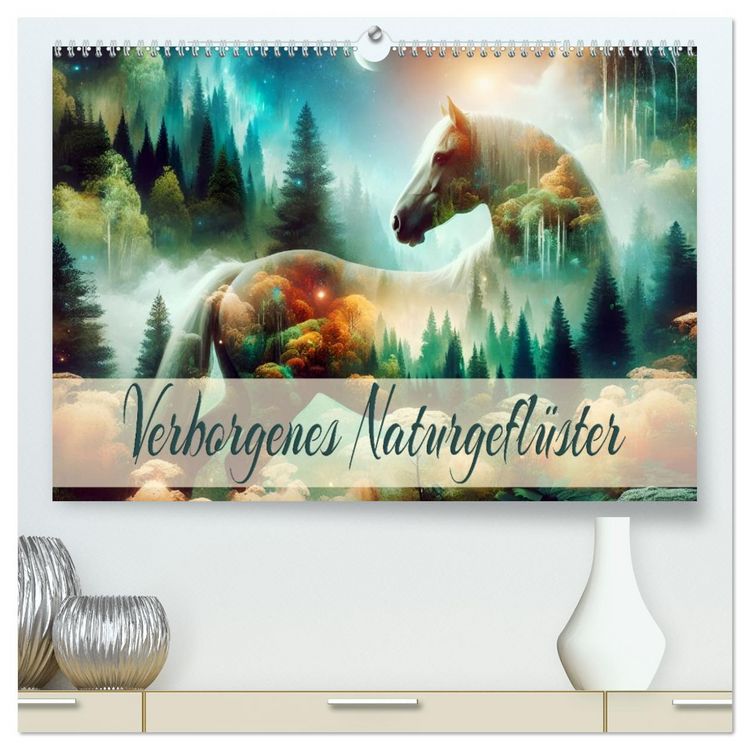 Produktbild: Verborgenes Naturgefl&uuml;ster (hochwertiger Premium Wandkalender 2026 DIN A2 quer), Kunstdruck in Hochglanz