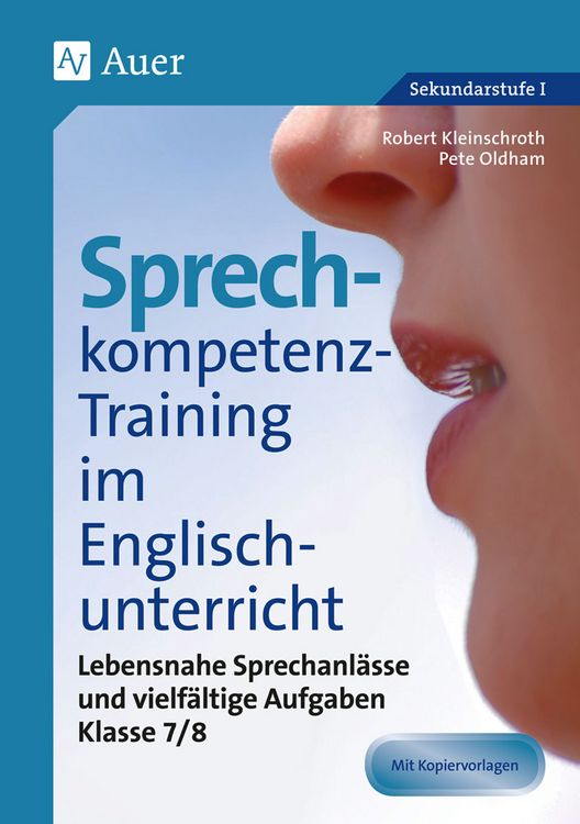 Produktbild: Sprechkompetenz-Training im Englischunterricht 7-8