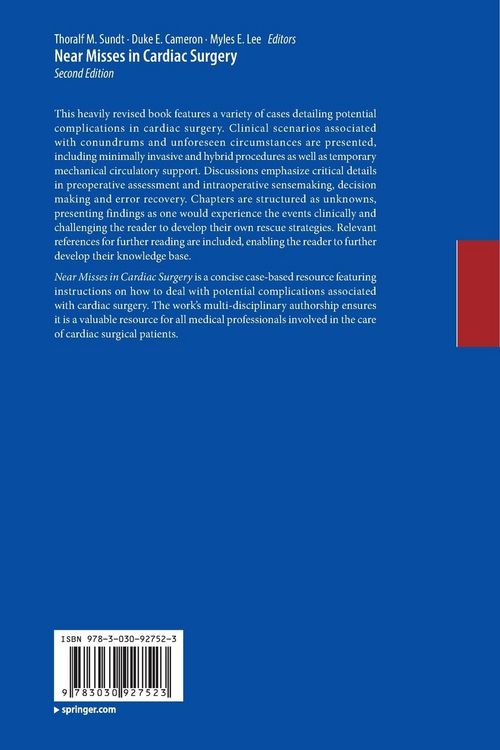 Produktbild: Near Misses in Cardiac Surgery