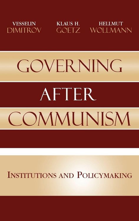 Produktbild: Governing after Communism