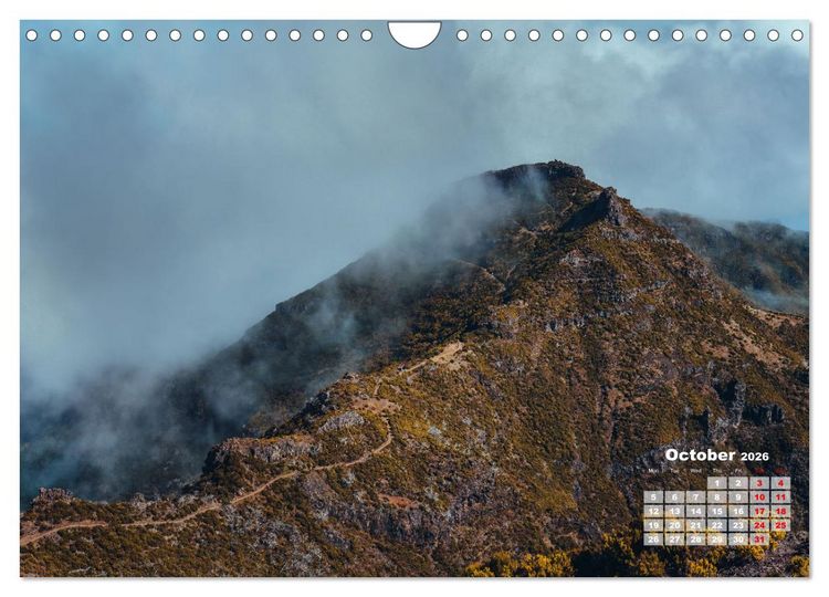 Produktbild: Madeira Island - Portugal (Wall Calendar 2026 DIN A4 landscape), CALVENDO 12 Month Wall Calendar