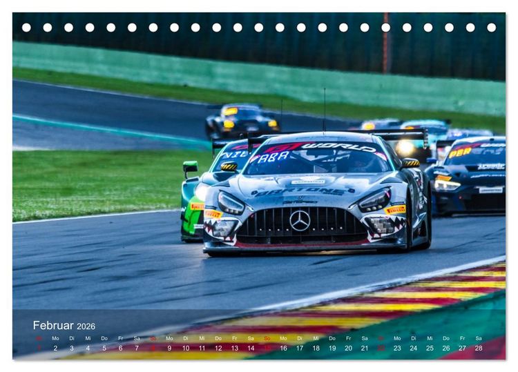 Produktbild: Motorsport aus Affalterbach (Tischkalender 2026 DIN A5 quer), CALVENDO Monatskalender