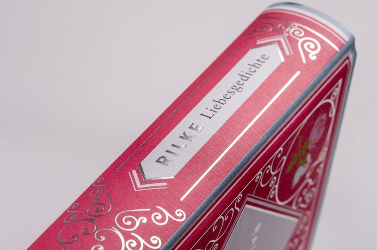 Produktbild: Rainer Maria Rilke, Liebesgedichte. Schmuckausgabe mit Silberpr&auml;gung