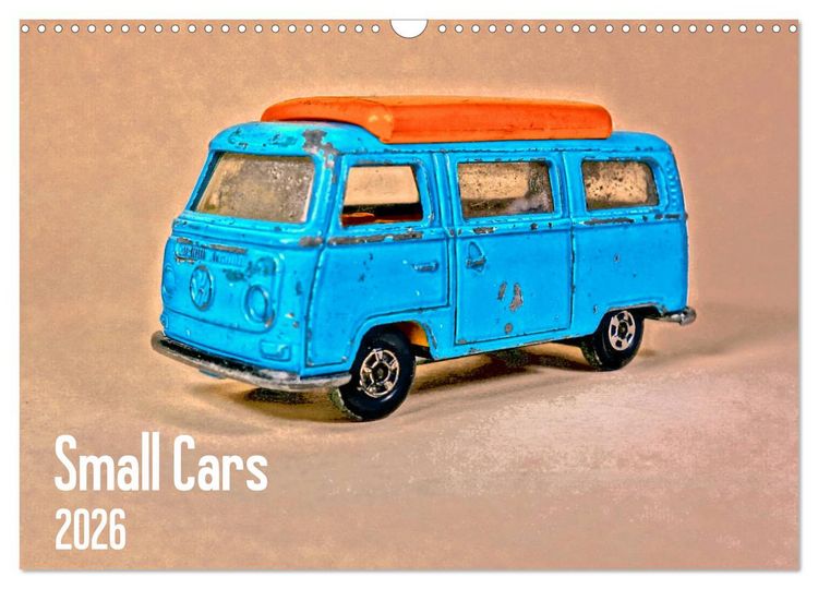 Produktbild: Small Cars (Wandkalender 2026 DIN A3 quer), CALVENDO Monatskalender