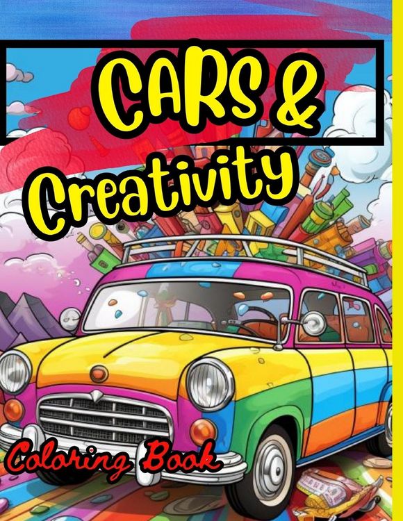 Produktbild: Cars & Creativity Coloring Book