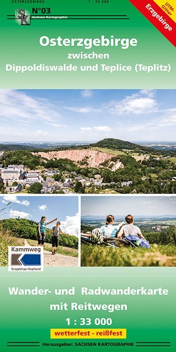 Produktbild: Osterzgebirge zwischen Dippoldiswalde und Teplice