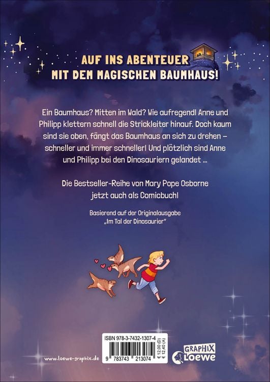 Produktbild: Das magische Baumhaus (Comic-Buchreihe, Band 1) - Im Tal der Dinosaurier
