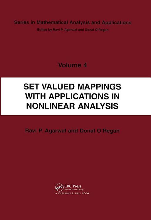 Produktbild: Set Valued Mappings with Applications in Nonlinear Analysis
