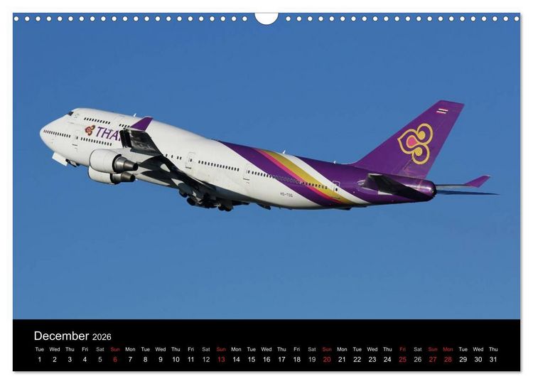 Produktbild: Big Jets (Wall Calendar 2026 DIN A3 landscape), CALVENDO 12 Month Wall Calendar
