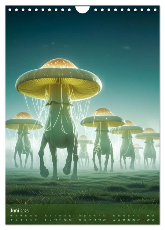 Produktbild: Flora sapiens - Der Aufstieg der Pflanzen (Wandkalender 2026 DIN A4 hoch), CALVENDO Monatskalender