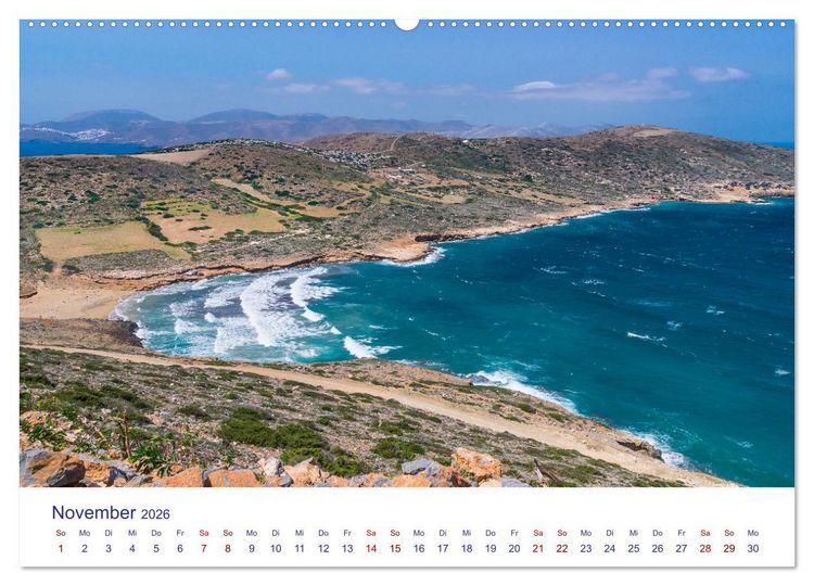 Produktbild: Astypalaia (hochwertiger Premium Wandkalender 2026 DIN A2 quer), Kunstdruck in Hochglanz