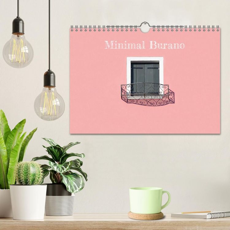 Produktbild: Minimal Burano (Wandkalender 2027 DIN A4 quer), CALVENDO Monatskalender
