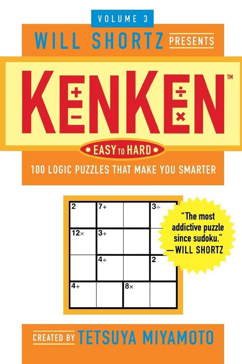 Produktbild: The Will Shortz Presents Kenken Easy to Hard, Volume 3