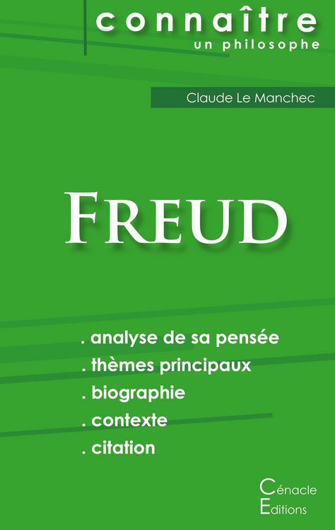 Produktbild: Comprendre Freud (analyse compl&egrave;te de sa pens&eacute;e)