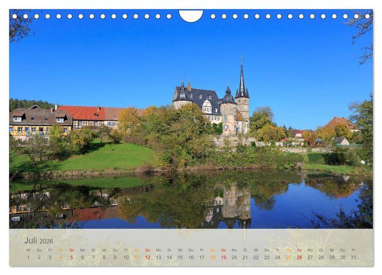 Produktbild: Coburg - oberfr&auml;nkisches Juwel (Wandkalender 2026 DIN A4 quer), CALVENDO Monatskalender