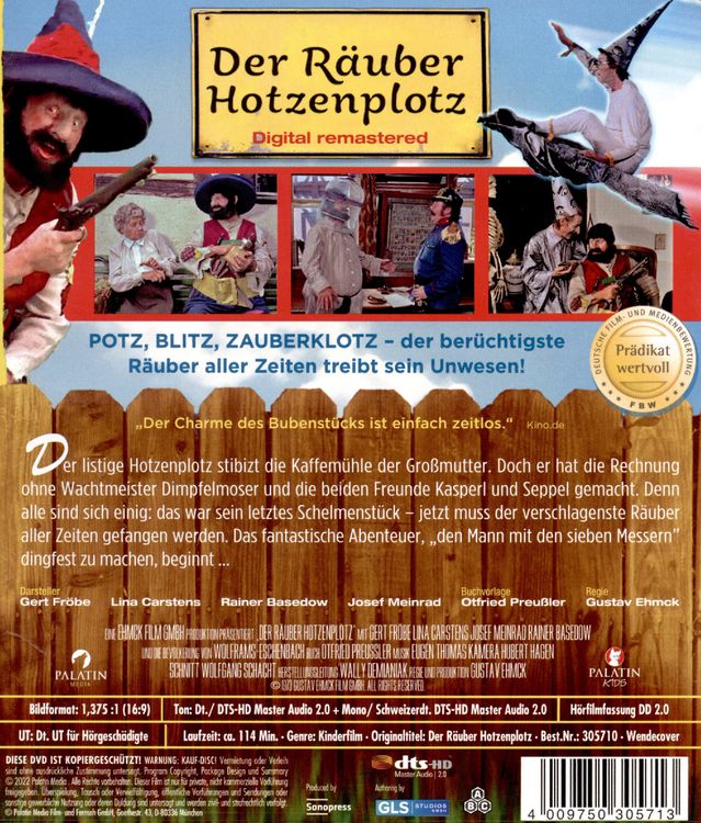 Produktbild: Der R&auml;uber Hotzenplotz - Digital remastered!