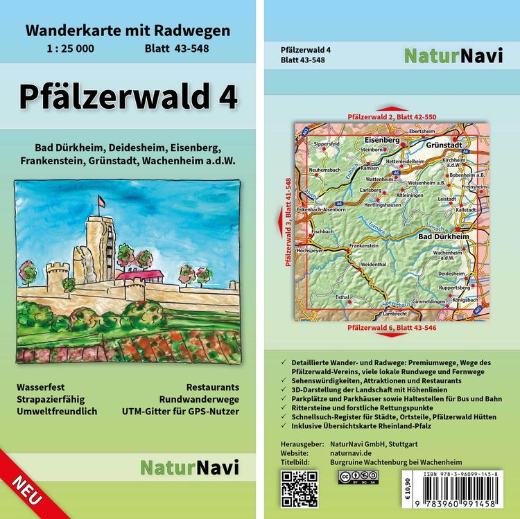 Produktbild: Pf&auml;lzerwald 4